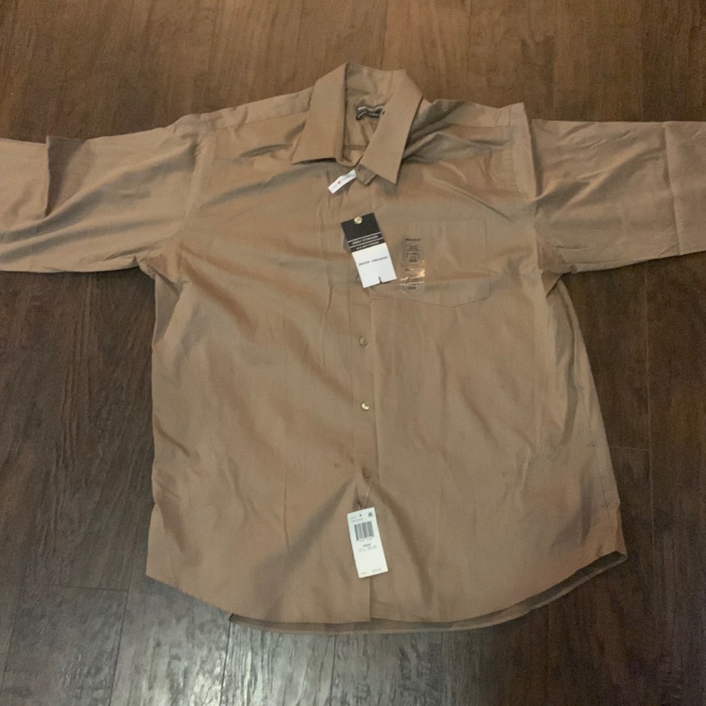 Geoffrey Beene button up long sleeve. New with tags. Size 17 1/2 mens (XL)
